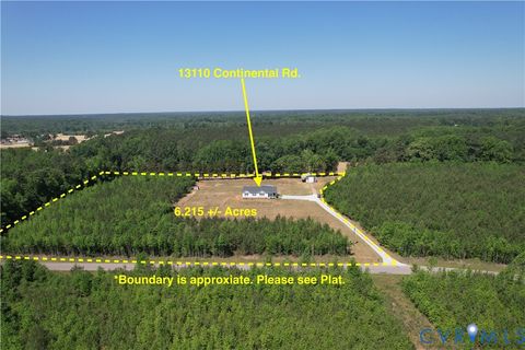 Tiny photo for 13110 Continental Road, Wilsons, VA 23894 (MLS # 2613927)