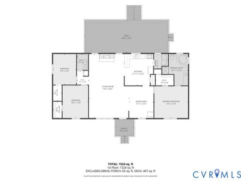 Tiny photo for 14720 Spring Creek Road, Dinwiddie, VA 23841 (MLS # 2622300)