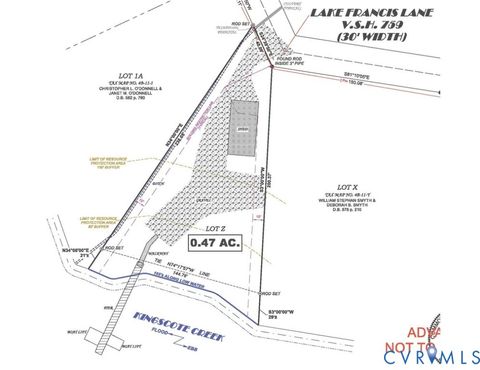 Tiny photo for 0000 Lake Francis Lane, Lottsburg, VA 22511 (MLS # 2529239)