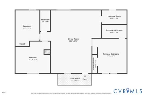 Tiny photo for 93A1-1-234 Loblolly Road, Ruther Glen, VA 22546 (MLS # 2532159)