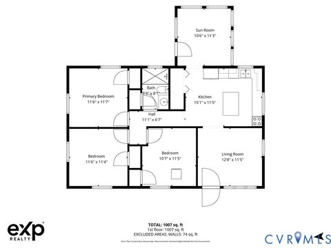 Tiny photo for 16 McCutcheon Avenue, Columbia, VA 23038 (MLS # 2606933)