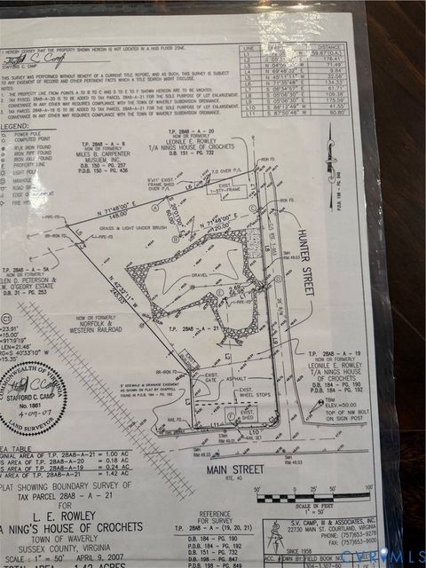 Tiny photo for TBD Main/Hunter, Waverly, VA 23890 (MLS # 2604428)