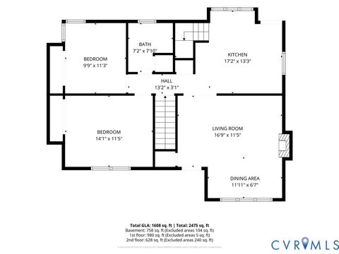 Tiny photo for 7405 Kentucky Derby Drive, Midlothian, VA 23112 (MLS # 2616724)