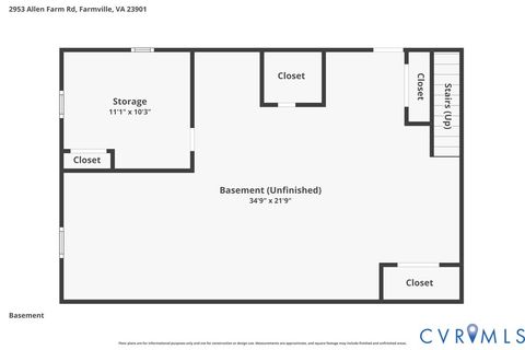 Tiny photo for 2953 Allen Farm Road, Farmville, VA 23901 (MLS # 2618075)