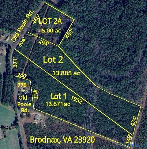 Photo of 0 Old Poole Road, Brodnax, VA 23920 (MLS # 2533761)