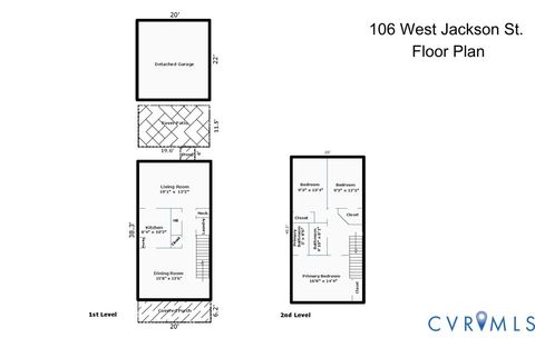 Tiny photo for 106 W Jackson Street, Richmond, VA 23220 (MLS # 2525480)