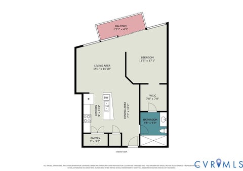 Tiny photo for 301 Virginia Street #U1712, Richmond, VA 23219 (MLS # 2628484)