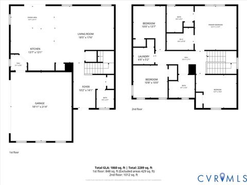 Tiny photo for 8762 Kingsland Park Terrace, Chesterfield, VA 23237 (MLS # 2613880)