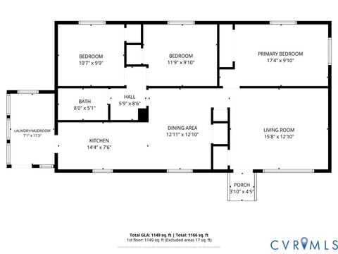 Tiny photo for 10187 Birch Island Road, Wakefield, VA 23888 (MLS # 2604408)