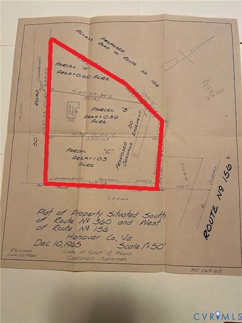 Tiny photo for 7581 Cold Harbor Road, Hanover, VA 23111 (MLS # 2511941)