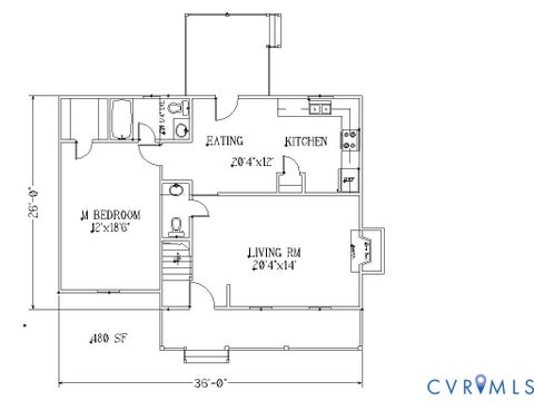 Tiny photo for 3807 Dupuy Road, South Chesterfield, VA 23803 (MLS # 2628889)