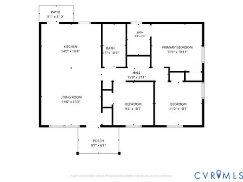 Tiny photo for 408 Howerton Road, Dunnsville, VA 22454 (MLS # 2626748)