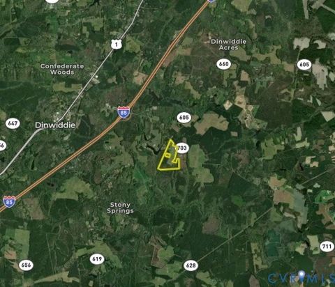 Tiny photo for 20825 Carson Road, Dinwiddie, VA 23841 (MLS # 2602346)