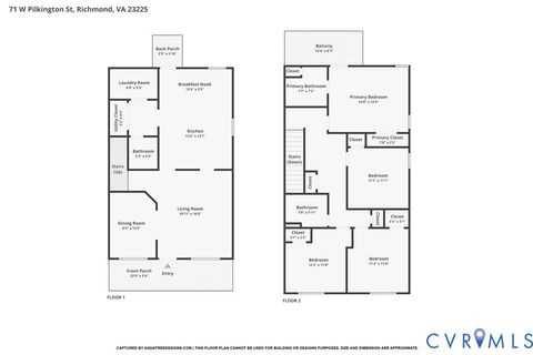 Tiny photo for 71 W Pilkington Street, Richmond, VA 23225 (MLS # 2607777)