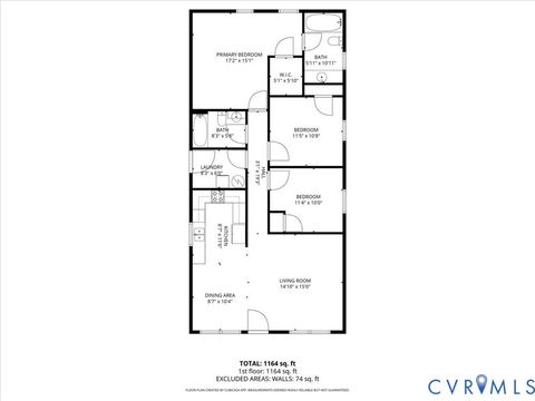 Tiny photo for 2509 Courtland Street, Richmond, VA 23234 (MLS # 2610092)