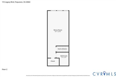 Tiny photo for 115 Legacy Boulevard, Poquoson, VA 23662 (MLS # 2619933)