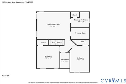 Tiny photo for 115 Legacy Boulevard, Poquoson, VA 23662 (MLS # 2619933)