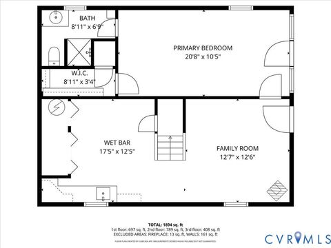 Tiny photo for 2789 Three Bridge Road, Powhatan, VA 23139 (MLS # 2613135)
