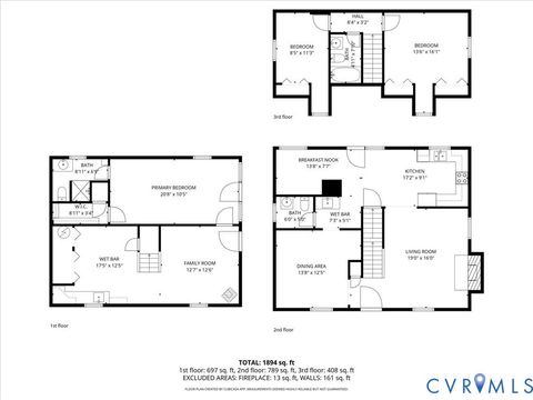 Tiny photo for 2789 Three Bridge Road, Powhatan, VA 23139 (MLS # 2613135)