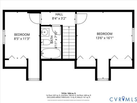 Tiny photo for 2789 Three Bridge Road, Powhatan, VA 23139 (MLS # 2613135)