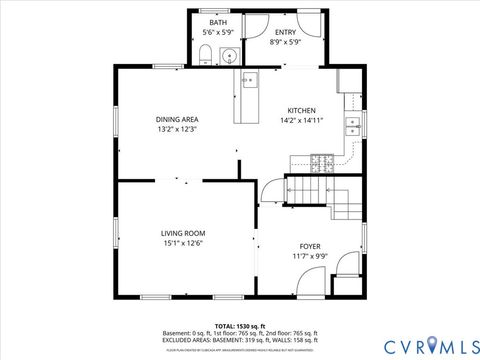 Tiny photo for 2814 Fendall Avenue, Richmond, VA 23222 (MLS # 2612639)
