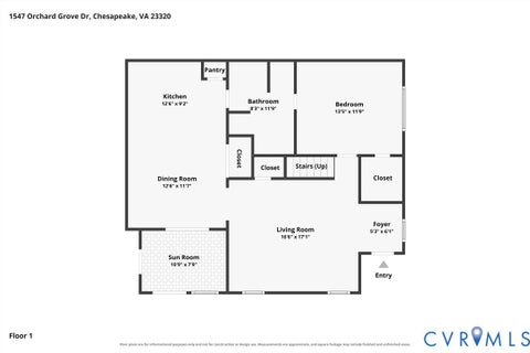 Tiny photo for 1547 Orchard Grove Drive, Chesapeake, VA 23320 (MLS # 2625499)