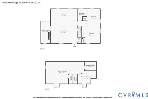 Tiny photo for 6805 Hermitage Road, Henrico, VA 23228 (MLS # 2608647)
