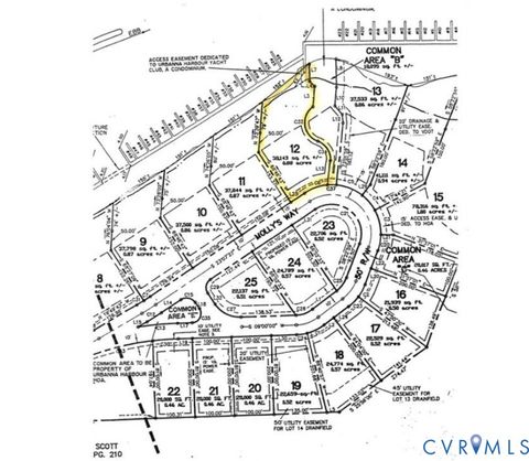 Tiny photo for Lot 12 Mollys Way, Urbanna, VA 23175 (MLS # 2522743)