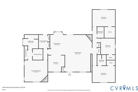 Tiny photo for 3539 Timberview Road, Powhatan, VA 23139 (MLS # 2618227)