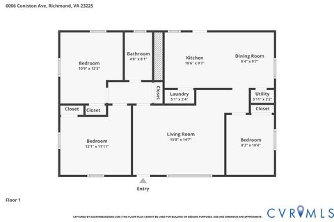 Tiny photo for 6006 Coniston Avenue, Richmond, VA 23225 (MLS # 2616000)