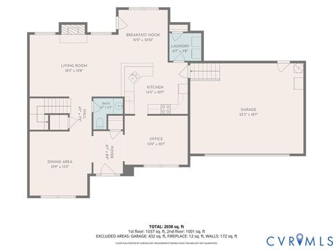 Tiny photo for 7807 Clover Ridge Place, Midlothian, VA 23832 (MLS # 2618777)
