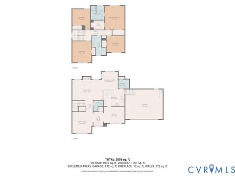 Tiny photo for 7807 Clover Ridge Place, Midlothian, VA 23832 (MLS # 2618777)