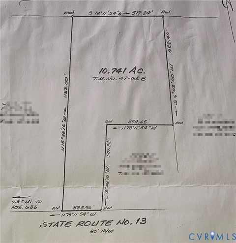 Tiny photo for 0 Old Buckingham Road, Powhatan, VA 23139 (MLS # 2619731)
