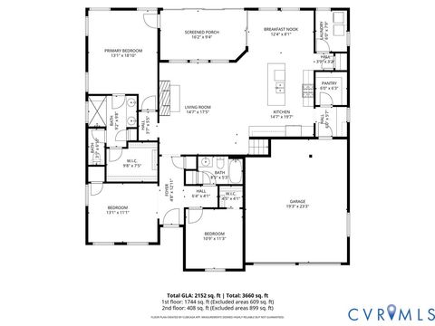 Tiny photo for 14408 Orchard Vista Lane, Hanover, VA 23059 (MLS # 2612135)