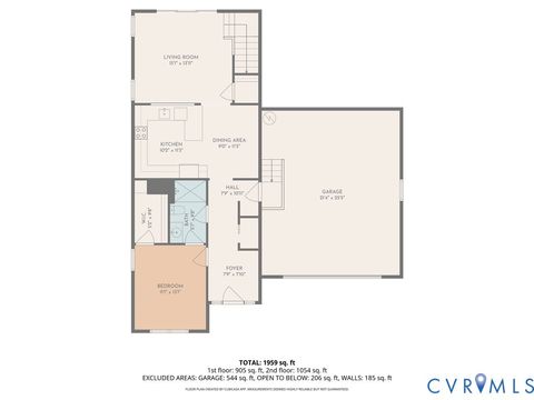 Tiny photo for 534 Petty Street, Petersburg, VA 23805 (MLS # 2600530)