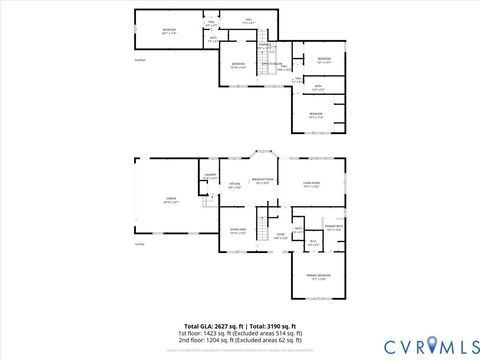 Tiny photo for 3489 Richards Run, Powhatan, VA 23139 (MLS # 2607533)