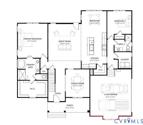 Tiny photo for 7723 Dandridge Drive, Quinton, VA 23141 (MLS # 2532999)