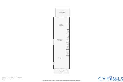 Tiny photo for 613 1/2 W Lancaster Road, Richmond, VA 23222 (MLS # 2622149)