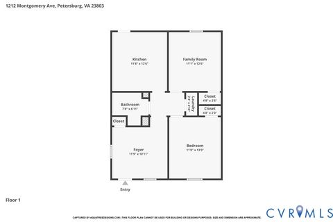 Tiny photo for 1212-1214 Montgomery Avenue, Petersburg, VA 23803 (MLS # 2617252)