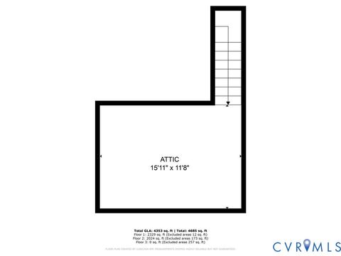 Tiny photo for 8441 Colemanden Drive, Mechanicsville, VA 23111 (MLS # 2604771)