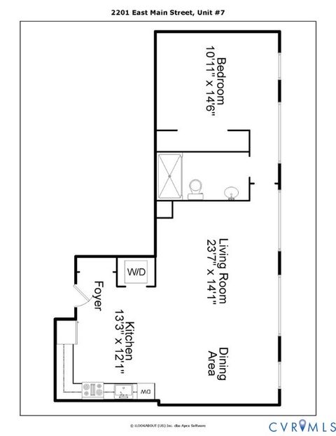 Tiny photo for 2201 E Main Street #7, Richmond, VA 23223 (MLS # 2521378)