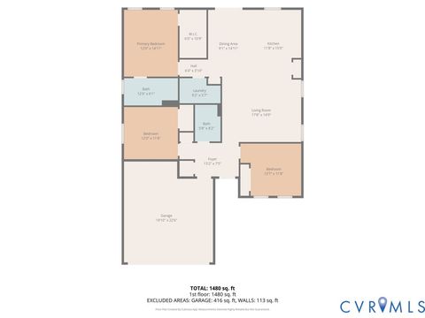 Tiny photo for 7495 Southamptonshire Way, New Kent, VA 23124 (MLS # 2609007)