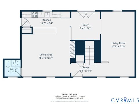 Tiny photo for 510 Overcliff Court, Midlothian, VA 23114 (MLS # 2616991)