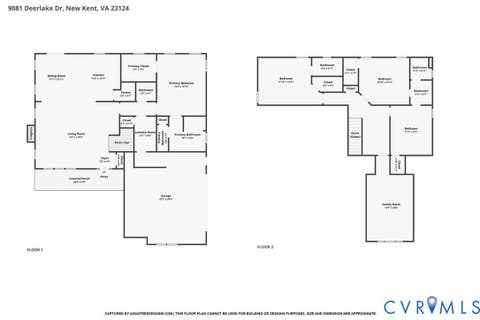 Tiny photo for 9081 Deerlake Drive, New Kent, VA 23124 (MLS # 2620194)
