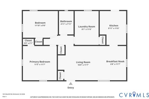 Tiny photo for 1812 Westhill Road, Henrico, VA 23226 (MLS # 2522464)