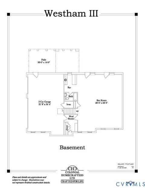 Tiny photo for 9812 Brooks Hall Place, Henrico, VA 23238 (MLS # 2627769)