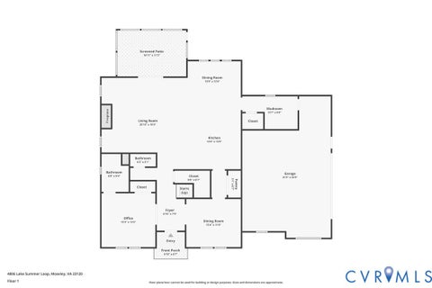 Tiny photo for 4806 Lake Summer Loop, Moseley, VA 23120 (MLS # 2627368)