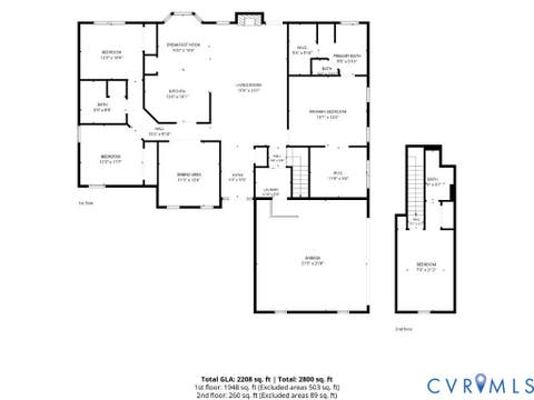 Tiny photo for 4263 Lockin Road, Powhatan, VA 23139 (MLS # 2622917)