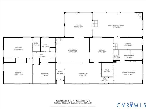 Tiny photo for 501 Paddington Drive, Midlothian, VA 23114 (MLS # 2606043)