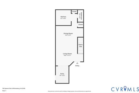 Tiny photo for 705 Queens Path, Williamsburg, VA 23185 (MLS # 2603600)